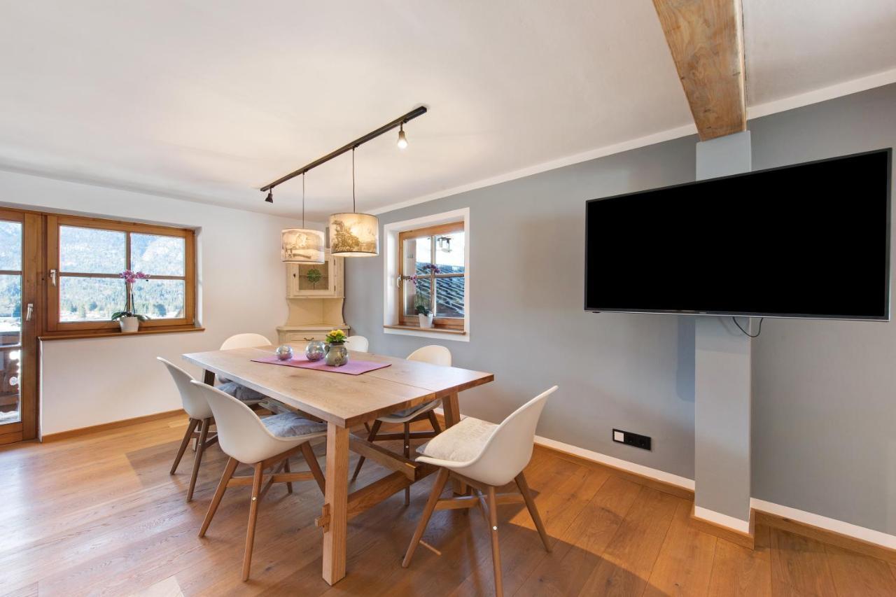 Ferienwohnung Riesserbaur جارمش بارتنكيرشن المظهر الخارجي الصورة